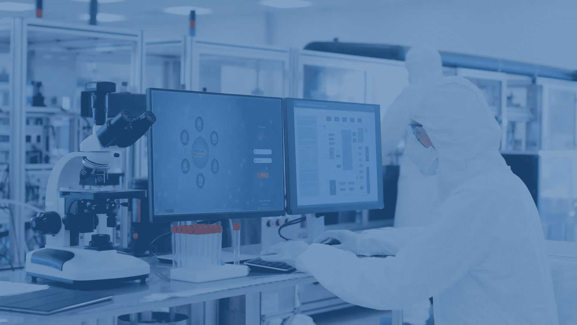 POMS Manufacturing Execution System for Life Science · MES