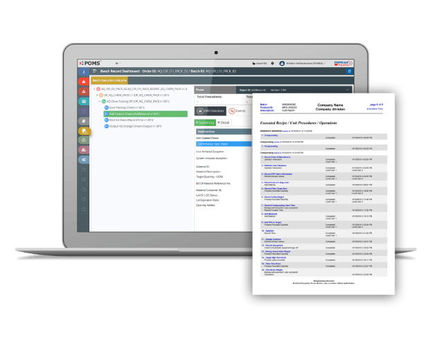 What Information Goes into an Electronic Batch Record and What Does an Example EBR Look Like?