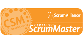 certificate logo for scrum master certified software developer